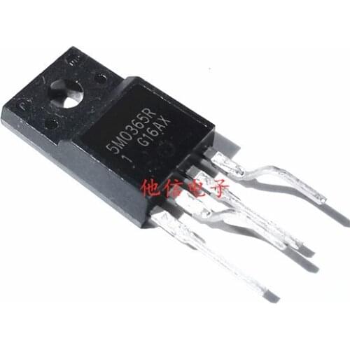 100% nuevo 10 pcs/lote KA5M0365R 5M0365R KA5M0380R 5M0380R KA5M0265R 5M0265R KA5M0280R 5M0280R TO-220F-4 Transistor original