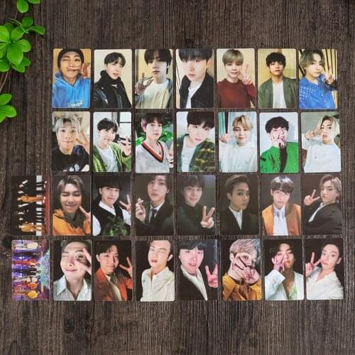 NEW Korea KPOP Bangtan Boys BE Cards Korea PVC SW M2U Members LOMO Cards Premium Photos Top Quality
