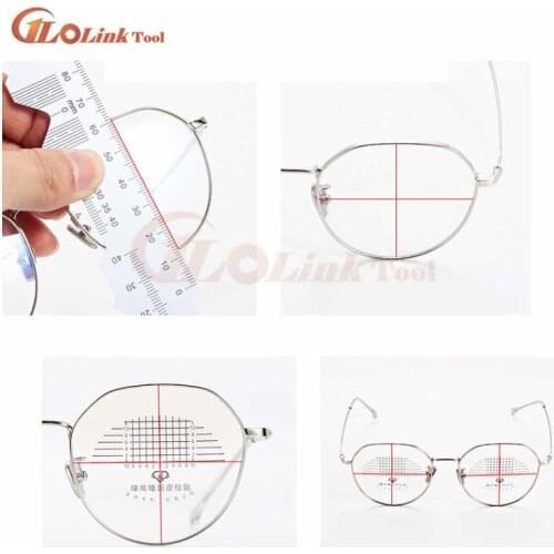 216Pcs Optometry Optical Eyeglasses Lens Processing Pupil Distance Pupil Height PD PH Locator Sticker