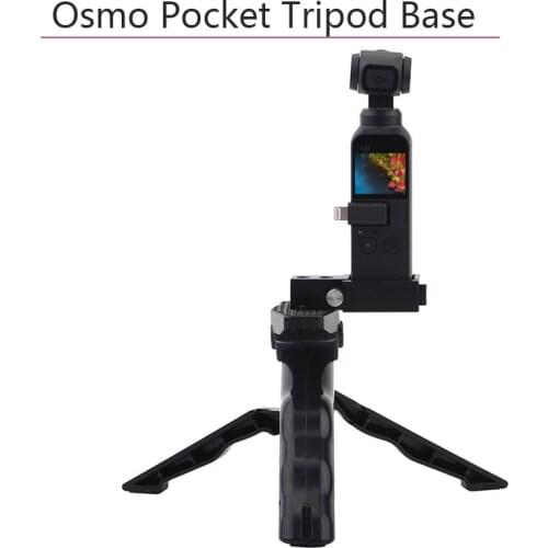 Portable Safety Tripod & Base for DJI OSMO Pocket/Pocket 2 Handheld Gimbal Camera Accessories Holder Mounting Bracket Parts