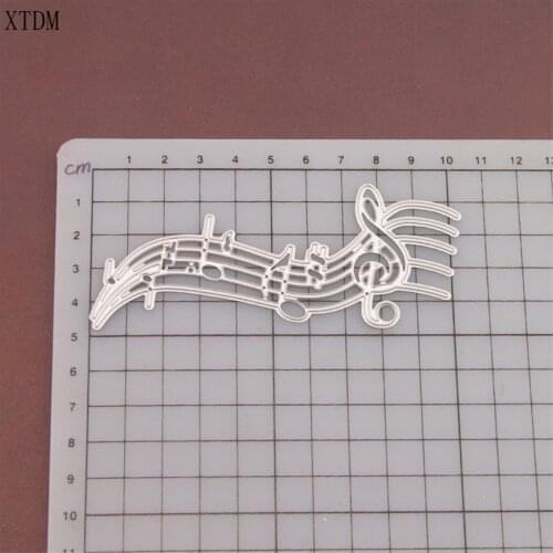 Cutting dies music symbol metal crafts paper die-cutting /DIY embossing, Easter and New Year