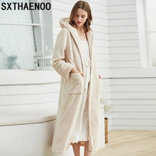 Женские банные халаты SXTHAENOO China At AliExpress