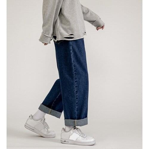 Свободные джинсы для мужчин WENYUJH China At AliExpress