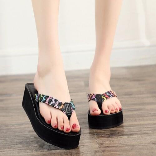 National cool drag women wear womens Beach herringbone slippers outside summer comfortable and durable fashion cool slippers