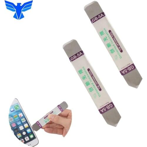 10pcs Stainless Steel Blade Soft Thin Pry Spudger Cell Phone Tablet Screen Battery Opening Tools For Samsung Iphone Ipad Open