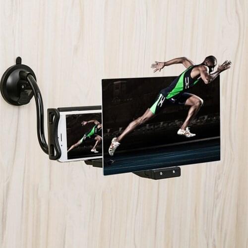 8/12/14inch Mobile Phone High Definition Video Screen Magnifier Rack Smartphone Movie Amplifying Projector Stand Bracket
