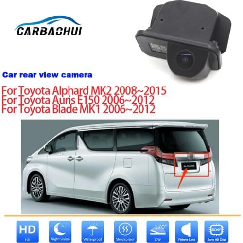 Car wireless rear view reversing camera For Toyota Alphard Auris E150 Blade MK1 CCD full HD Night Vision Reverse Parking Camera