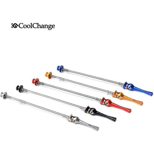 CoolChange Bicycle Quick-Release Mountain Bike Quick-release Lever Group Cycling Wheel Quick-Release Bike Accessories