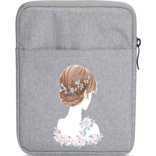 Cute print Zipper Sleeves Pouch Bag Case For kindle paperwhite 1 2 3 4 5 touch screen 7th 10th 2016 2018 2019 version ereader