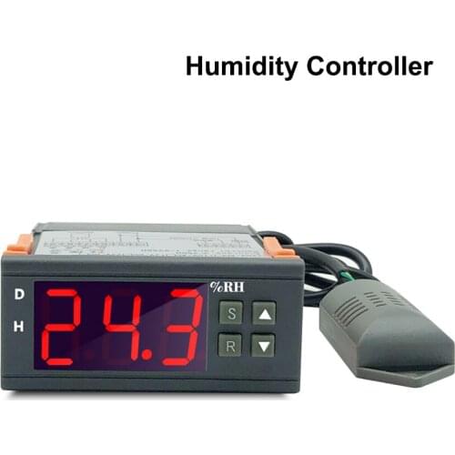ZFX-13001 Digital Humidity Controller Humidifier Dehumidifier 1%-99%RH 110V 220V 10A Hygrometer Humidistat Control Switch