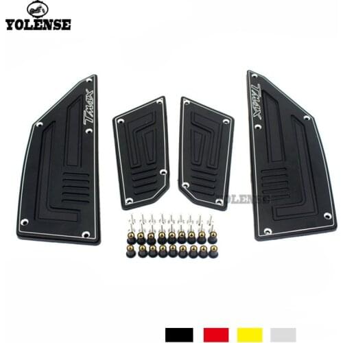 For YAMAHA XP530 T-MAX530 TMAX 530 T-MAX 530 2012-2016 2015 Motorcycle Footboard Steps Footrests Footpegs Foot Board Plate Pegs