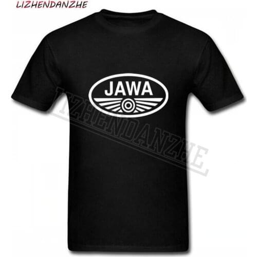 Jawa T Shirt Tops New Summer Fashion Short Sleeve Cotton JAWA Motorcycle T-shirt 0206