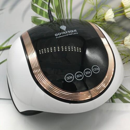 GOYAESQUE180W UV LED Nail Lamp for Two Hands Large UV Light for Gel Nail Polish,Fast Drying Gel Nail Polish Curing Lamp Profess