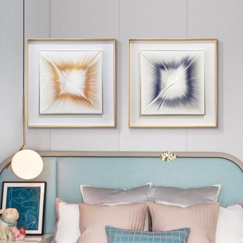 Modern Living Room Decoration Painting Cardboard Three-dimensional Simple Light Luxury Abstract Porch Bedroom Hanging Paintings
