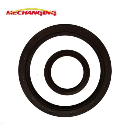 FOR NISSAN SUNNY Saloon 1.8L QG18DE Crankshaft Oil Seal GASKET 2PCS Engine Parts Engine Gasket