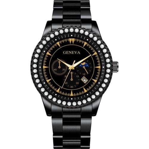 2021 Fashion Mens Watches Top Brand Luxury Quartz Watch Men Casual Stainless Steel Belt Waterproof Sport Watch Relogio Masculino