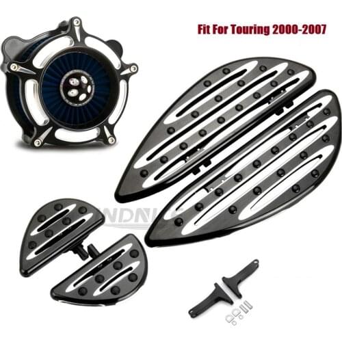 Front Rear Floorboard Foot peg Air Cleaner Fit For harley Softail Heritage Fatboy slim 1993-2015