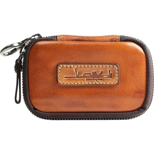 2021 Hot Mens Leather Key Wallet Fashion Car Key Case Fashion Key Holder