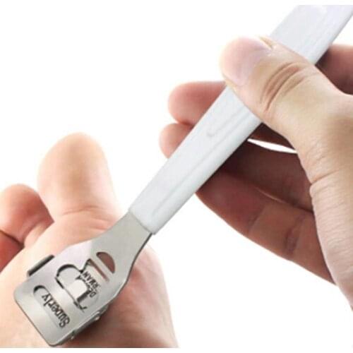 Pro Foot Rasp Scraping Knife Blade Hard Dead Skin Calluses Remover Pedicure Tool Professional Pedicure File Tools Grinding Feet