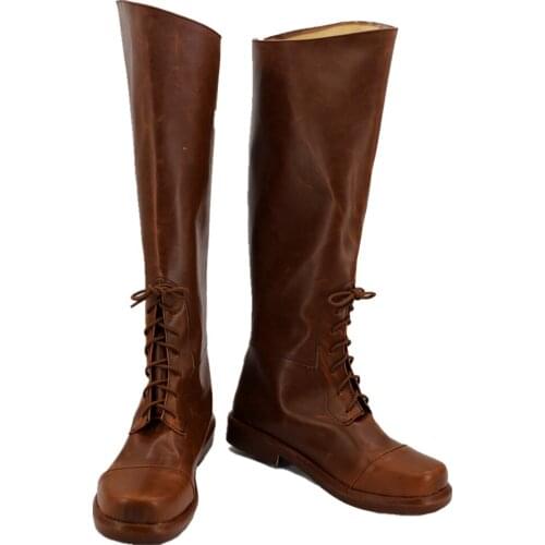 The Mummy Cosplay Boots Shoes Halloween Carnival Custom Made Any Size