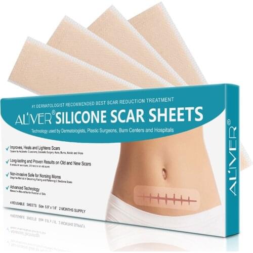 Silicone Surgical Scar Removal Patch Remove Trauma Burn Sheet Skin Repair Scar Removal Therapy Patch For Acne Scar Treatment
