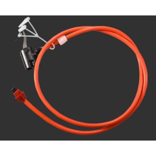 Airpump Tube Connector Tire Inflator Tube Extension For Bicycle Replacement Hose For US, UK, French Nozzles