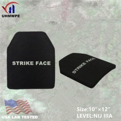 Tactical NIJ 3A IIIA Bulletproof Plates Ballistic Board Backpack Armor Panel Pair Set Ballistic Shield Pads 10x12 & 11x14