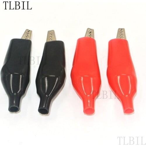 20PCs Alligator Clip test Clamp Testing Probe Calipers (10PCS 11/10"- 7/5" 10pcs 13/10"-8/5")
