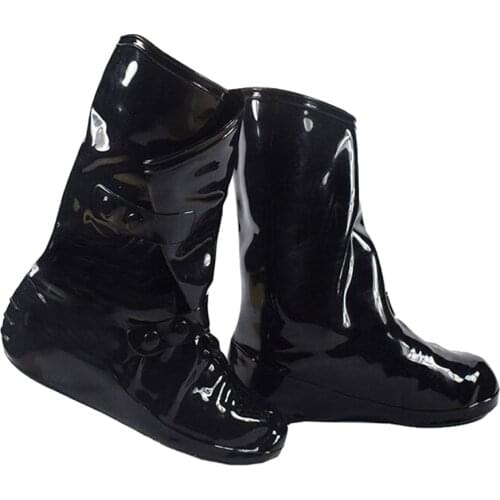 Rain Shoes Cover Unisex Slip on Boots Shoe Overshoes Outdoor Travel Footwear