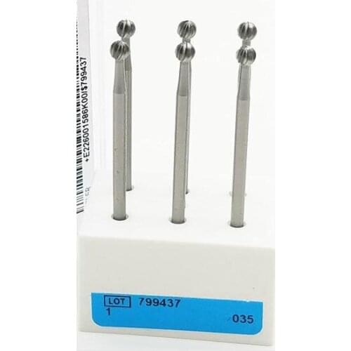 2.5-5.0 Big Ball Shape Komet Rotary Round Burs for Jewelry Tools/Wood Carving Engraving 2.35 mm Shank
