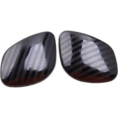 2pcs Gear Lever Shift Knob Side Cap Cover Trim Fit For VW Passat Beetle 2012 2013 2014 2015 2016 2017 2018 2019