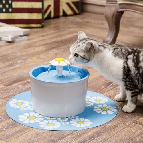Automatic Pet Water Fountain Water Feeder Cat Pet Drinker Bowl Dog Pet Drinking Dispenser EU Plug