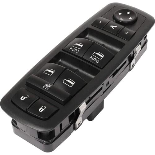 Car Front Left Electric Power Window Switch with Folding Button for Jeep Cherokee 2014-2017 68141890AA