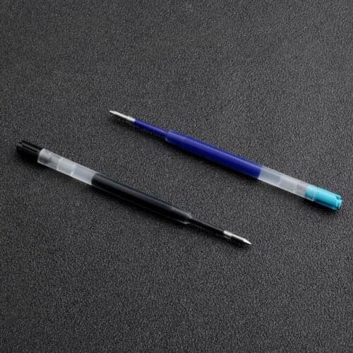High Quality 5Pc Blue ink Refills BLACK Fit For Ballpoint Pen Stationery Student Office School Supplies