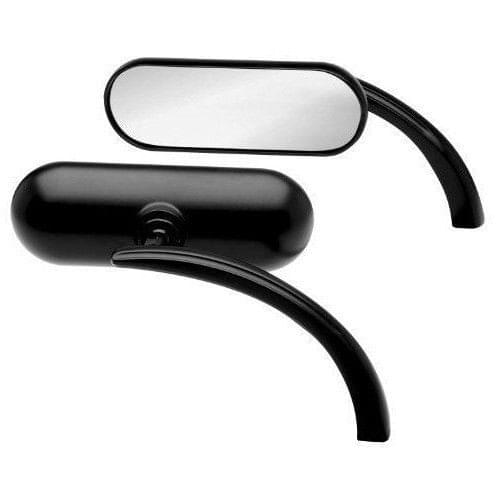 Black Rear View Side Mirrors For Victory Ducati Choppers Crusiers Dirt bike Offroad dual Sport bike Touring Scooter Motorcycle
