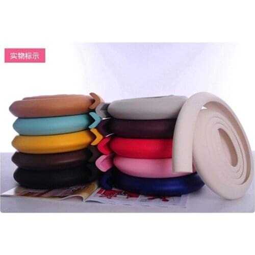 Child Baby Safety Products Glass Table Edge Furniture Guard Strip Horror Crash Bar Corner Foam Bumper Collision Protector 200cm