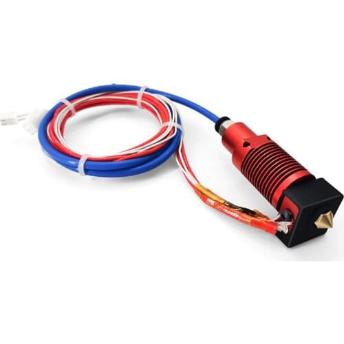 1set 3D Printer Parts Hotend Extruder Kit 24V ForCreality 3D CR-10S-Rro Printer 1.75mm 0.4mm Nozzle Aluminum Heated Block Parts