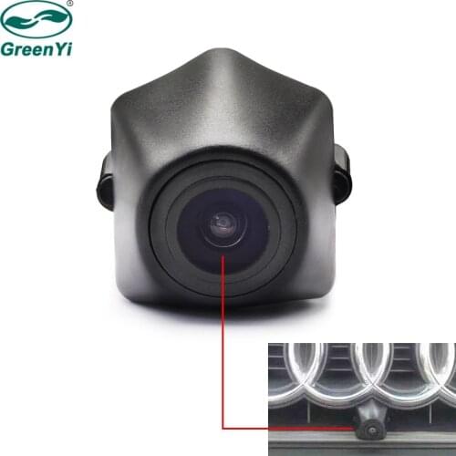 GreenYi Car Front View Camera for Audi A4L CCD Chip Logo Mark Vehicle Camera