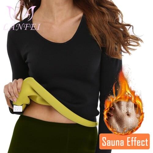 LANFEI Women Sport Gym Vest Hot Neoprene Body Shaper Slimming Tank Top Waist Trainer Compression Sauan Sweat Tummy Control Shirt