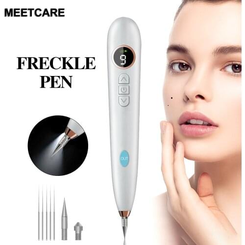 Laser Plasma Pen with 9 Levels Adjust LCD Display Freckle Removal Pen Skin Care Mole Tattoo Dark Spot Remover Facial Beauty Care