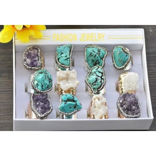 MCT·STAR Rings With Semi-precious Stones