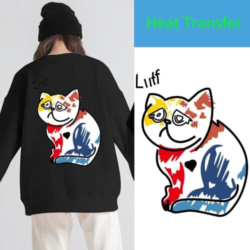 Cartoon Animal Patches Clothing Patches Washable Iron On Heat Transfer Fashion Diy Accessory Stickers Iron Sticker For Clothing