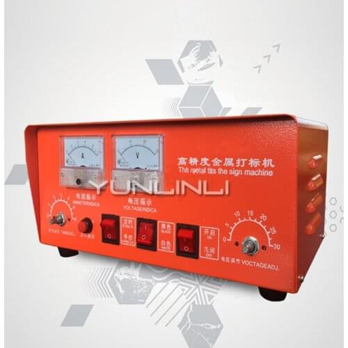 Small Electrochemical Corrosion High Precision Metal Stainless Steel Marking Machine Etching Code Machine HNW-300