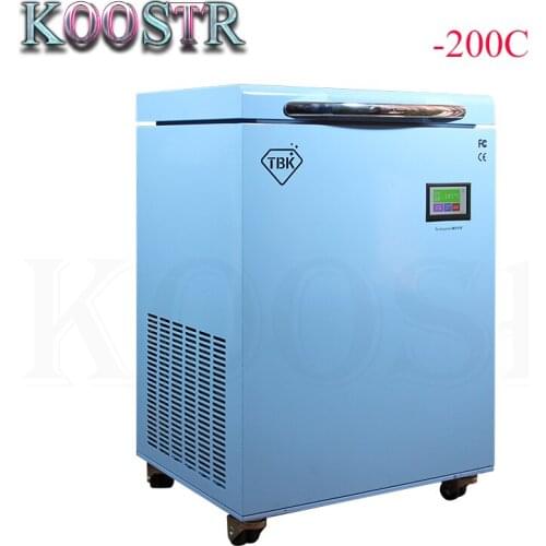 NEW TBK 588A minus 200 degress LCD separator freezer machine 220/110V For Samsung edge pad tablet lcd screen frozen separator