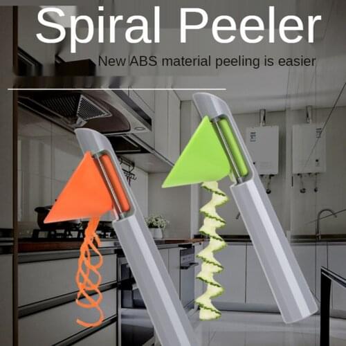 3 In 1 Vegetable Fruit Peeler Grater Fruit Spiral Peeler Potato Carrot Slicer Grater Fruits Vegetable Tools Kitchen Accessories