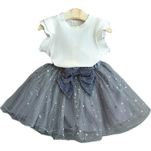 Girl Princess Bridesmaid Wedding Party Pageant Tulle Tutu Summer Baby Dress Embroidery Dress Girl Dress Infant Clothes