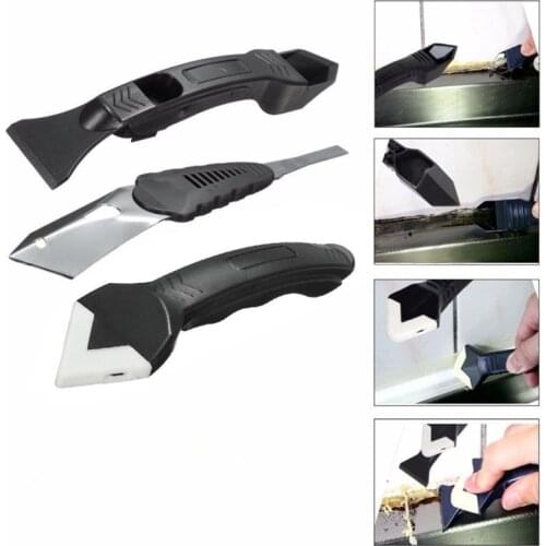 Silicone Trowel Scraper Caulk Away Remover and Finisher Made by Builders Choice Tools Limited Bulider Tools Tile Caulk Cleaner