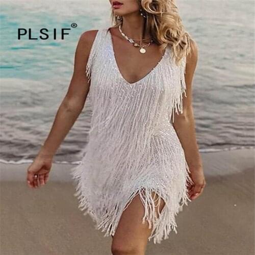 Sexy Tight Club Party Sleeveless Mini Dress Sexy Tight Club Party Lady Fashion Women Dress