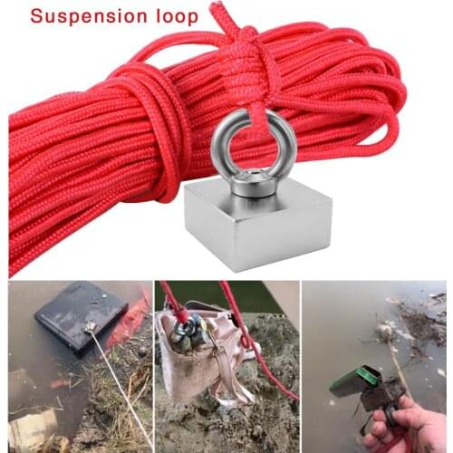 Super Strong Magnet Pot Fishing Magnets Salvage Fishing Hook Magnets Strongest Permanent Powerful Magnetic Fishing Accessories