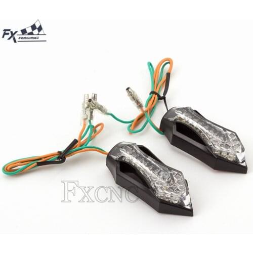 12V Universal Motorcycle Turn Signal Light Indicators Lamp LED Motorcycles Lighting 12 LED For Yamaha Honda Kawasaki Suzuki